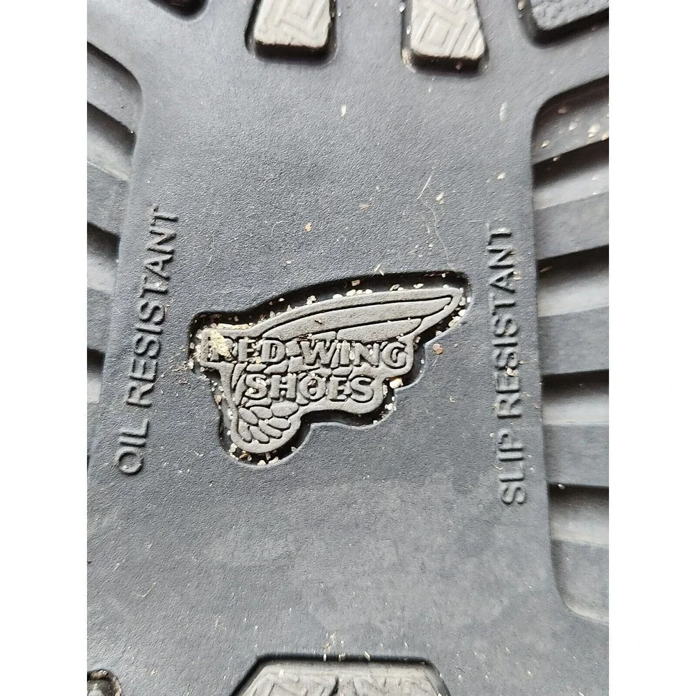Red Wing Steel Toe Oxford Work Safety Shoes Mens Sz 11.5 M‎ USA  6709 Black